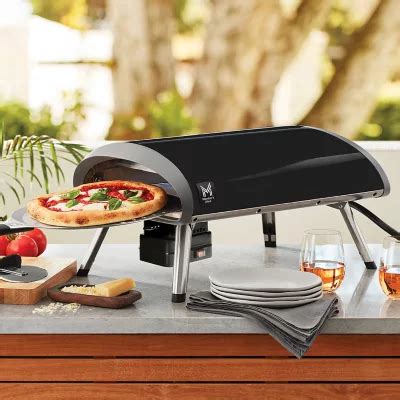 portable rotating pizza oven